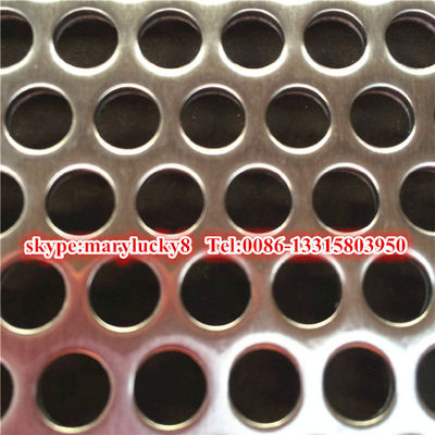 Stainless steel perforated metal /SS316 Perforated metal/4x8 stainless steel perforated sh