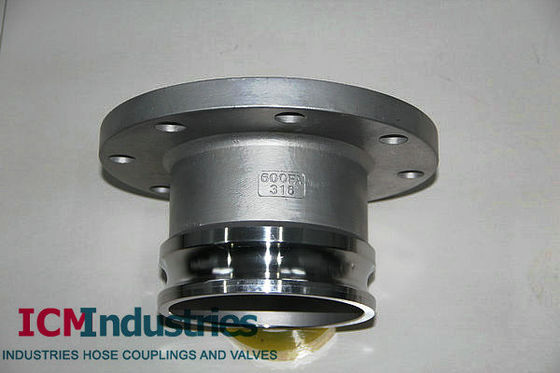 Stainless Steel flanged camlock couping FLA ( Flange x Adaptor)