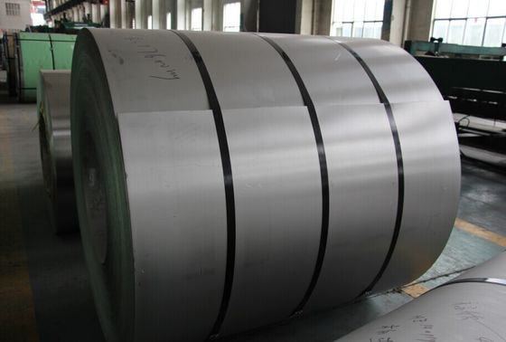 ASTM 201 304 316 Cold Rolled Stainless Steel Coil No2 , No4 , Hair Line with PVC