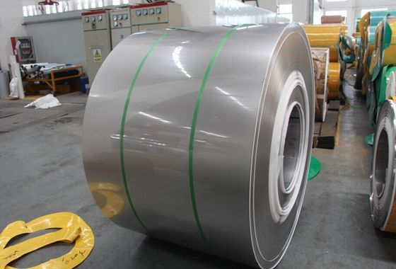 BS 1449 , DIN17460 , DIN 17441 Hot / Cold Rolled Steel Coil Strips 2B , BA Finish