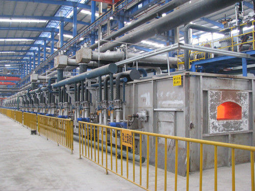 Continuous Steel Strip Hot Dip Galvanizing Production Line Cold rolled steel coil