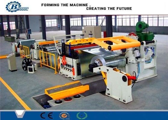 Custom Cold Rolled Steel Coil Galvanized Metal Slitting Line With 10-16m/min Speed