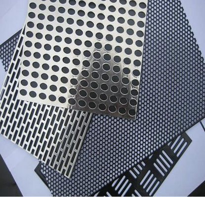 Perforated Metal Mesh/Stainless Steel Round Hole Plate/facade perforated panel/all kinds of hole shape