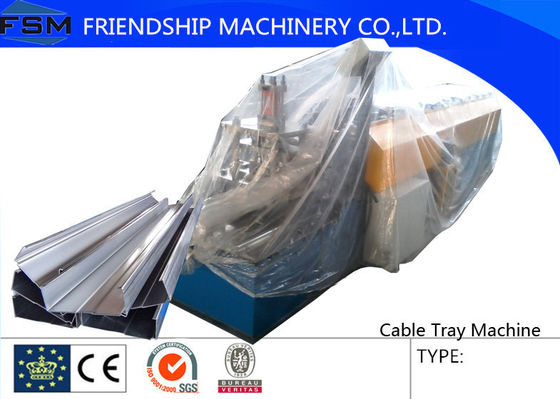 1 mm Gr12 Cable Tray Roll Forming Machine , Cold Rolled Steel