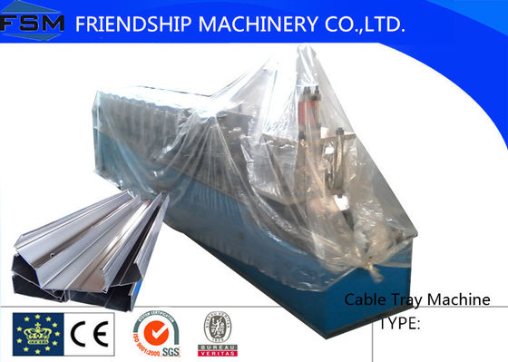 1 mm Gr12 Cable Tray Roll Forming Machine , Cold Rolled Steel
