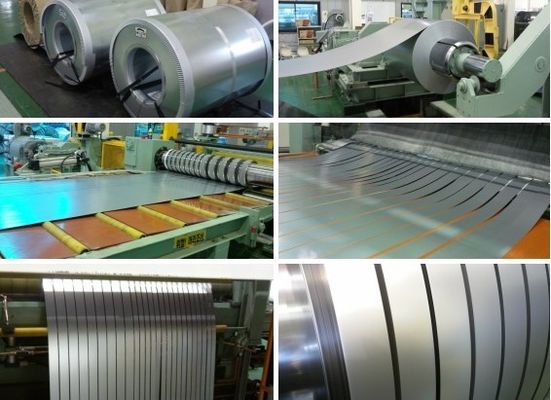 Cutting SGCH (Full hard) Hot Dip Galvanized Steel Strip for Constructual Purlins 