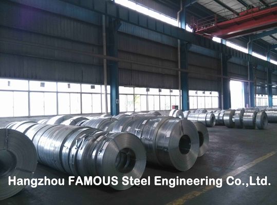 Cold Rolled Hot Dipped Galvanized Steel Strip Galvanized Steel Coil 600mm - 1500mm Width