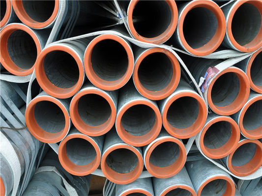 Hot Dip Galvanized Steel Carbon Pipe Schedule 40 Round Hollow Section BV SGS CE