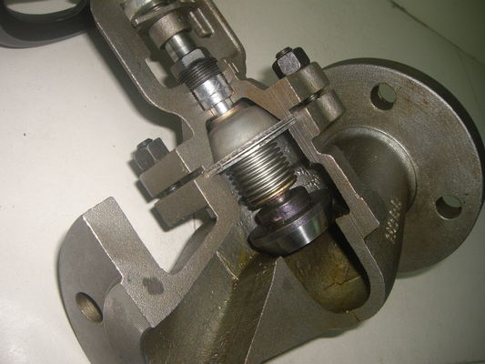 Bellows Sealed Carbon Steel Flanged Globe Valve 2" 3" 4" 5" 6" 8" PN16 ~ 160