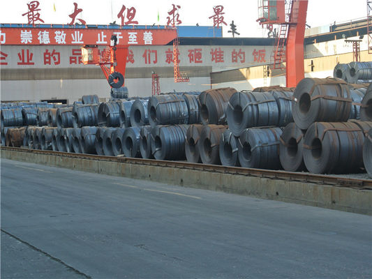 SAE1006 / SAE1008 / A36 HRC Hot Rolled Steel Strips / ASTM Hot Rolling Steel Coil 5 - 20mm Thickness