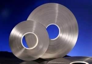 YB / T025 - 92 high intensity Carbon Structured Blue Cold Rolled Steel Strips for bundling