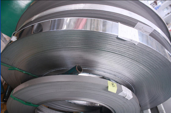 AISI 430 201 ASTM 304 Cold Rolled Stainless Steel Coils With Ga 7 - Ga 26 , 1219mm Width Supply Slitting