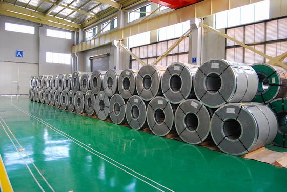 GB / ASTM / JIS Cold Rolled Stainless Steel Coils 0.8MM - 6MM 304 / 304L / 316L