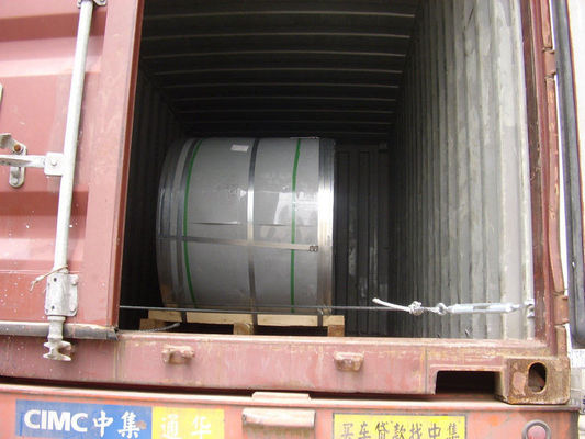 304 / 316 Cold / Hot Rolled Stainless Steel Coil With 4mm to 15mm Thickness TISCO