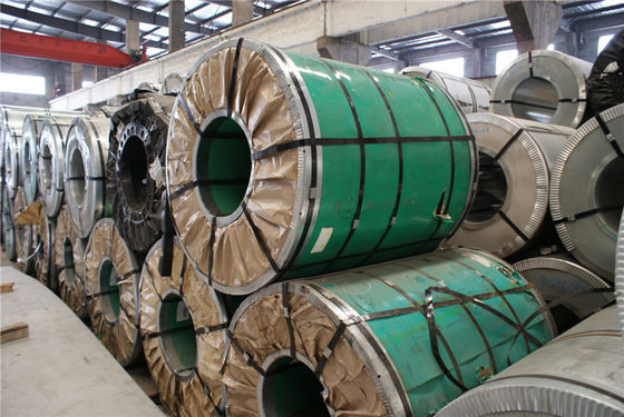 Customized Professional Polished 304 Stainless Steel Coil / Roll 1000mm - 1500mm Width