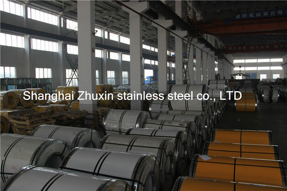 Thin Wall 304 Stainless Steel Coil Hot Rolled Stainless Steel Plate Brushed Finish