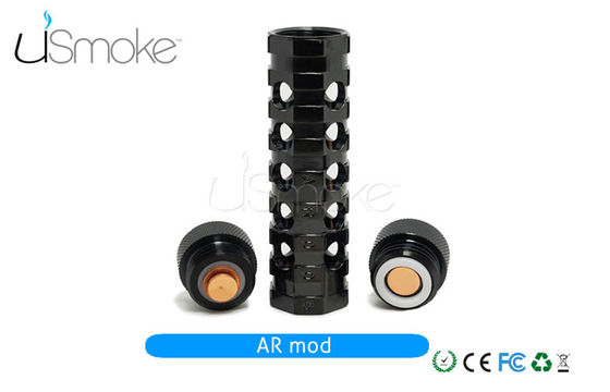 304 Stainless Steel Black AR Mod Mechanical Mod E Cig , Top Quality AR Mod Clone
