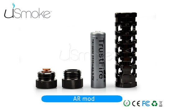 304 Stainless Steel Black AR Mod Mechanical Mod E Cig , Top Quality AR Mod Clone