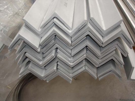 ASTM A276 304L, 316L HRAP / Hot Formed Stainless Steel Angle Bars For Vehicles, Ships, Construction, Chemical Industry