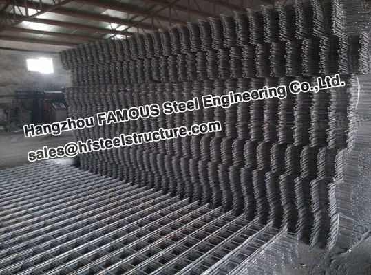 Square Ribbed Steel Reinforcing Mesh Contruct Reinforced Concrete Slabs