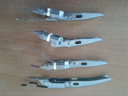 Galvanized Steel Metal Stamping Parts in Automotive / Electrical / Building / Furniture
