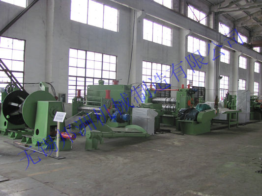 Thick Steel Slitting Line For Cold Rolled Coils 5mm Thick , 1600 Width