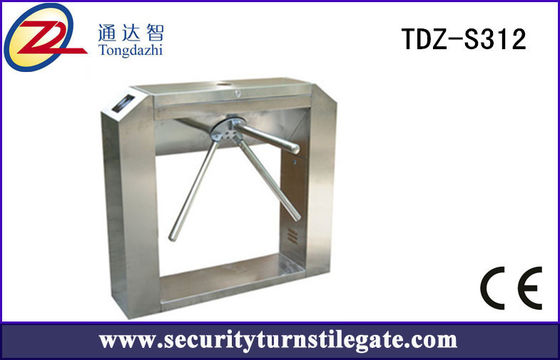 304 stainless steel Bi - directional Tripod Turnstile Gate Systems with CE approved