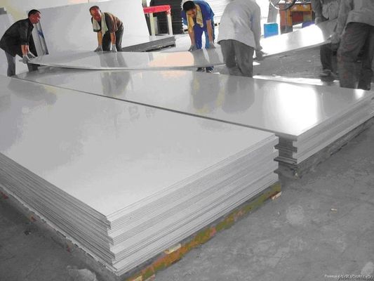 Hot Rolled / Cold Rolled 4x8 Stainless Steel Sheet , JIS AISI ASTM SS Plate