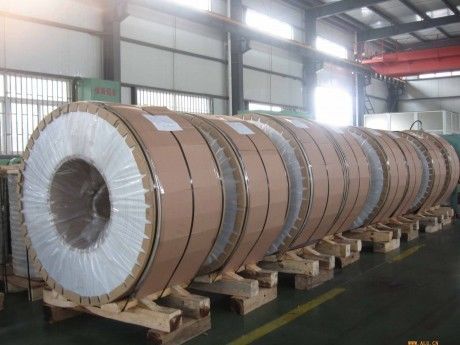 Customized shock resistance SUS201 cold rolled stainless steel coil with 200-1219mm width