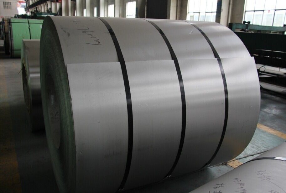 ASTM 201 304 316 Cold Rolled Stainless Steel Coil No2 , No4 , Hair Line with PVC
