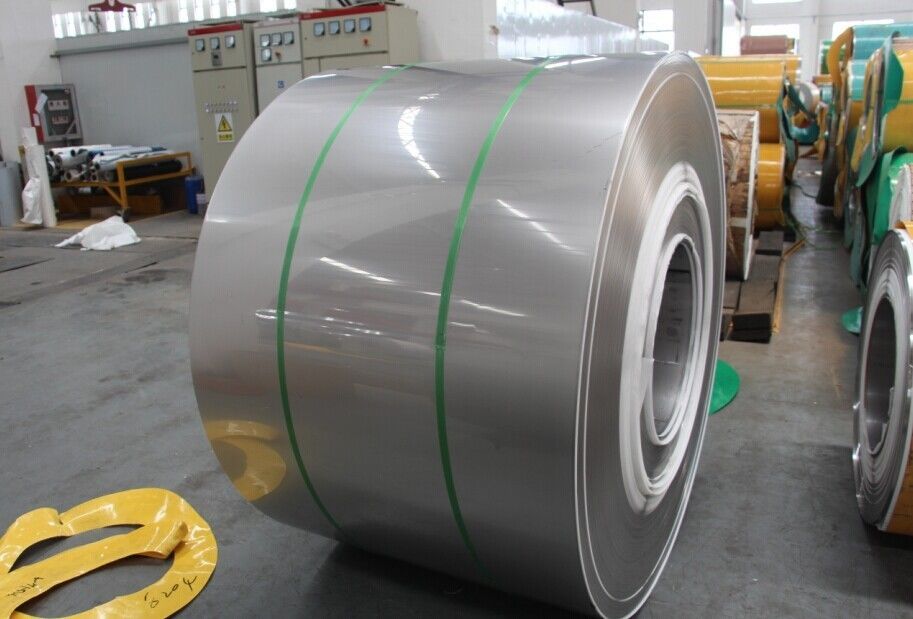 BS 1449 , DIN17460 , DIN 17441 Hot / Cold Rolled Steel Coil Strips 2B , BA Finish