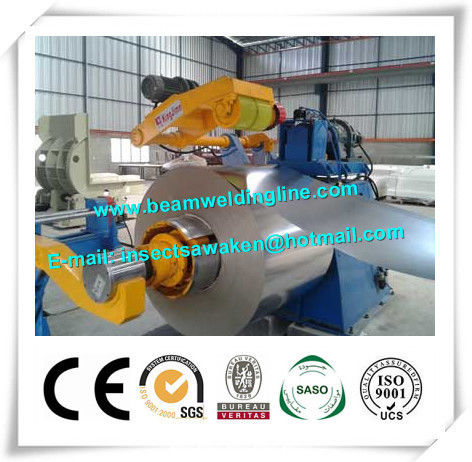 Steel Coil Slitting Line / Cold Formed Steel Sections Steel Joist Batten And Hollow