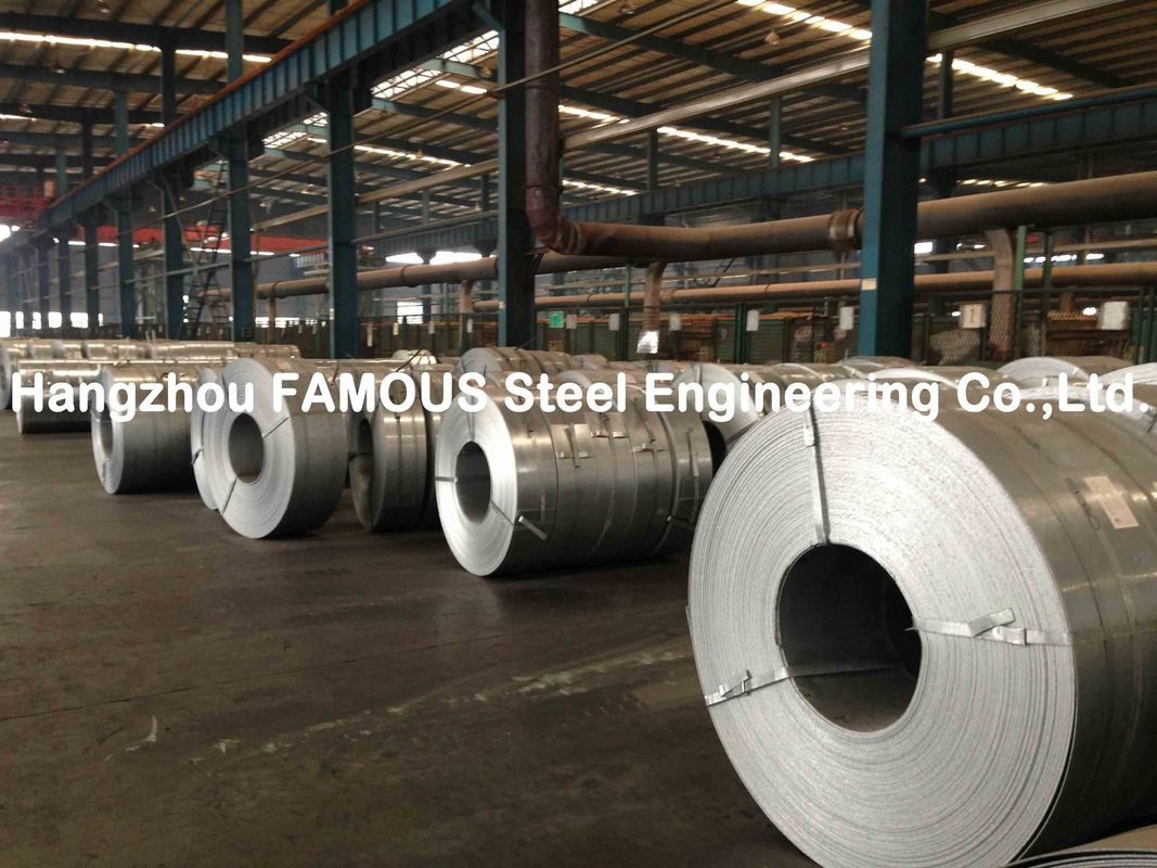 Cold Rolled Hot Dipped Galvanized Steel Strip Galvanized Steel Coil 600mm - 1500mm Width