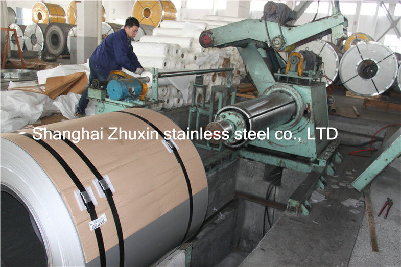 hot Rolled 304L Stainless Steel Coil with 2D 2B Hairline Surface , 6mm Thin Wall steel sheet