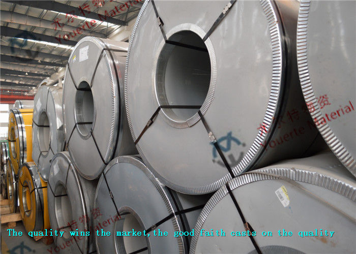 INOX 409 410 420 Hot Rolled Stainless Steel Coils for Construction , No.1 Steel Coil ASTM A240