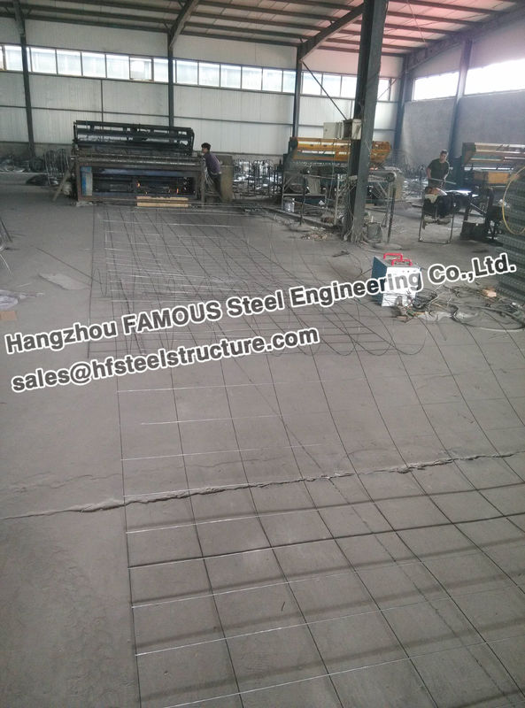 Steel Reinforcing Rectangular Wire Mesh Concrete Structure Buldings
