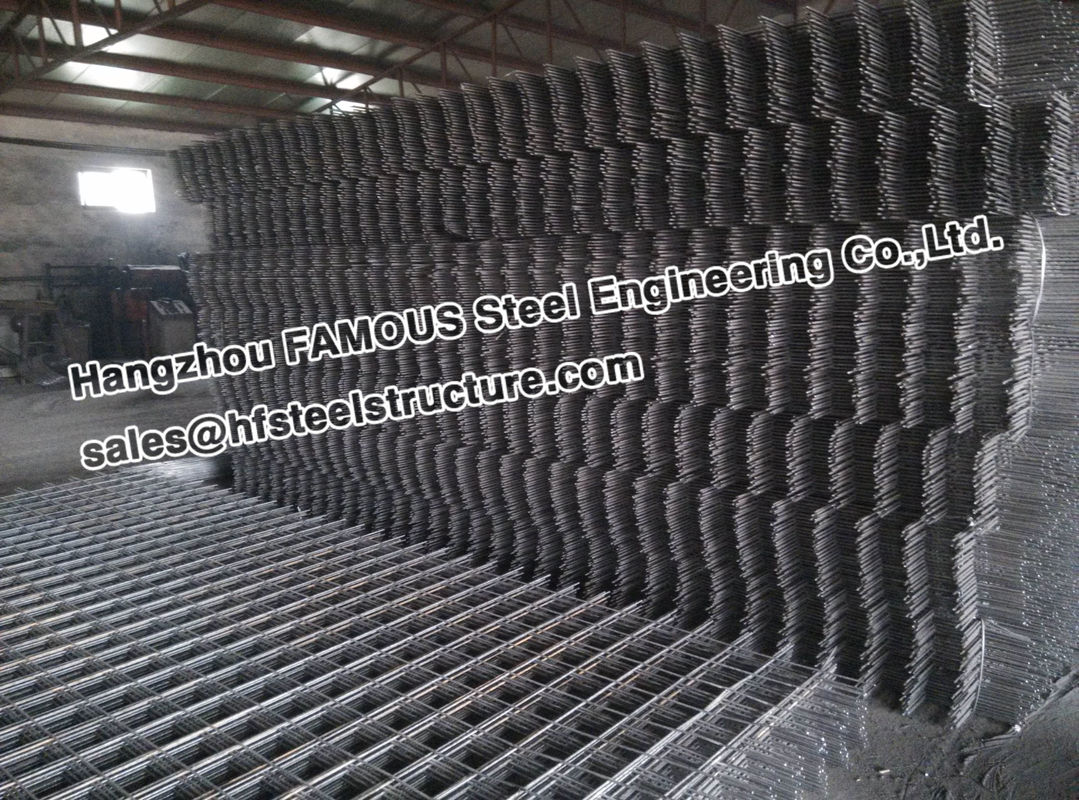 Square Ribbed Steel Reinforcing Mesh Contruct Reinforced Concrete Slabs