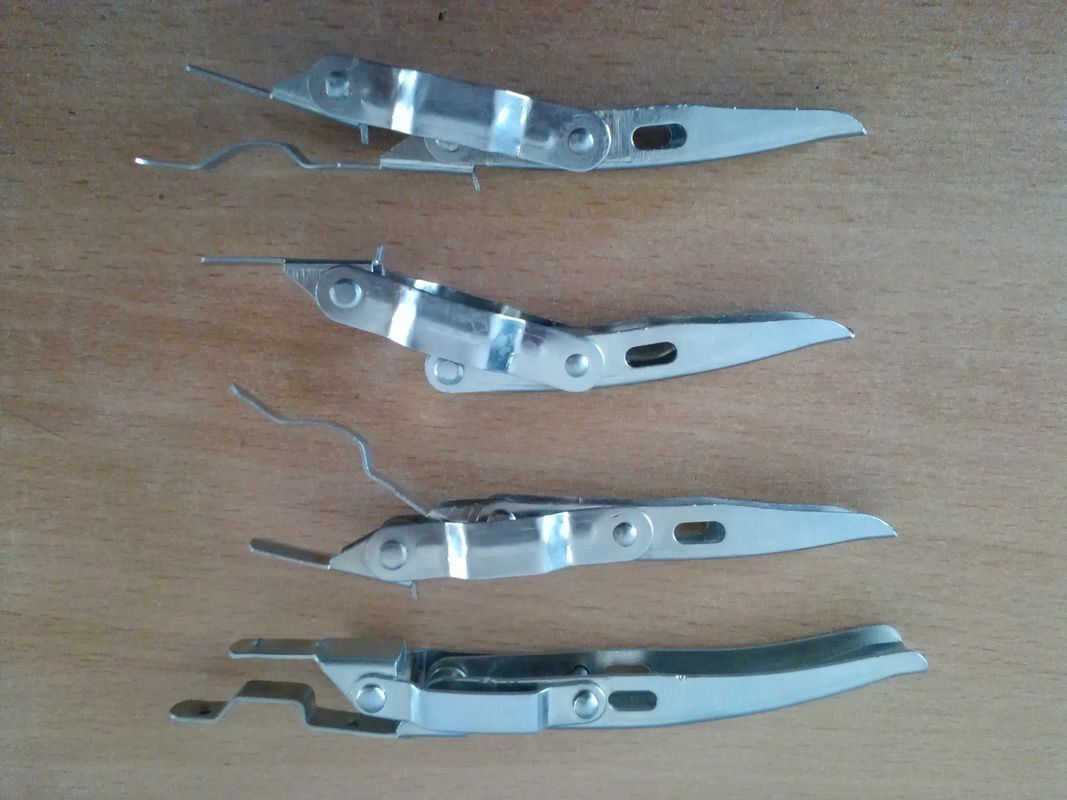 Galvanized Steel Metal Stamping Parts in Automotive / Electrical / Building / Furniture