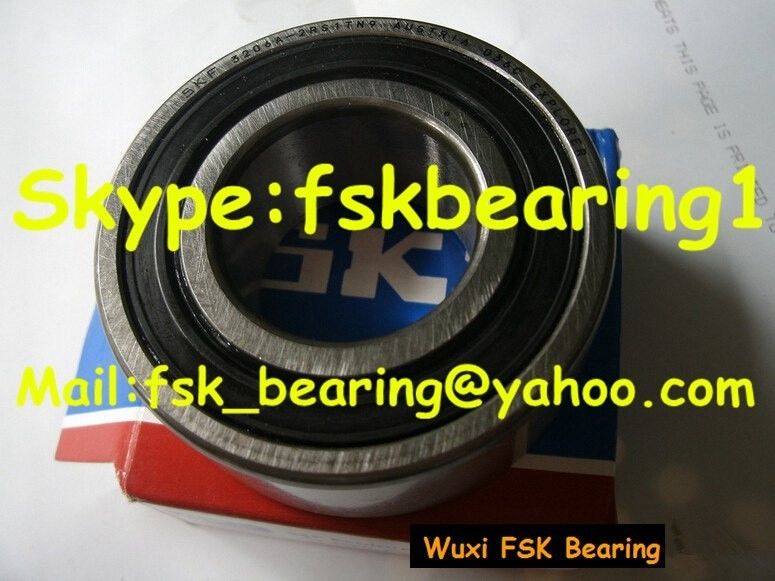 SKF 3206A-2RS1 TN9 Angular Contact Ball Bearings With Cup Flange for Air Compressor