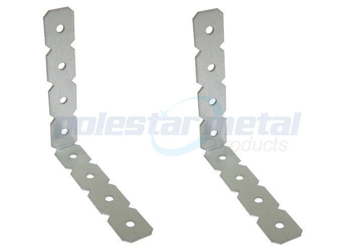 600mm Length Carbon Steel / Aluminium / Stainless Steel Angle Brackets