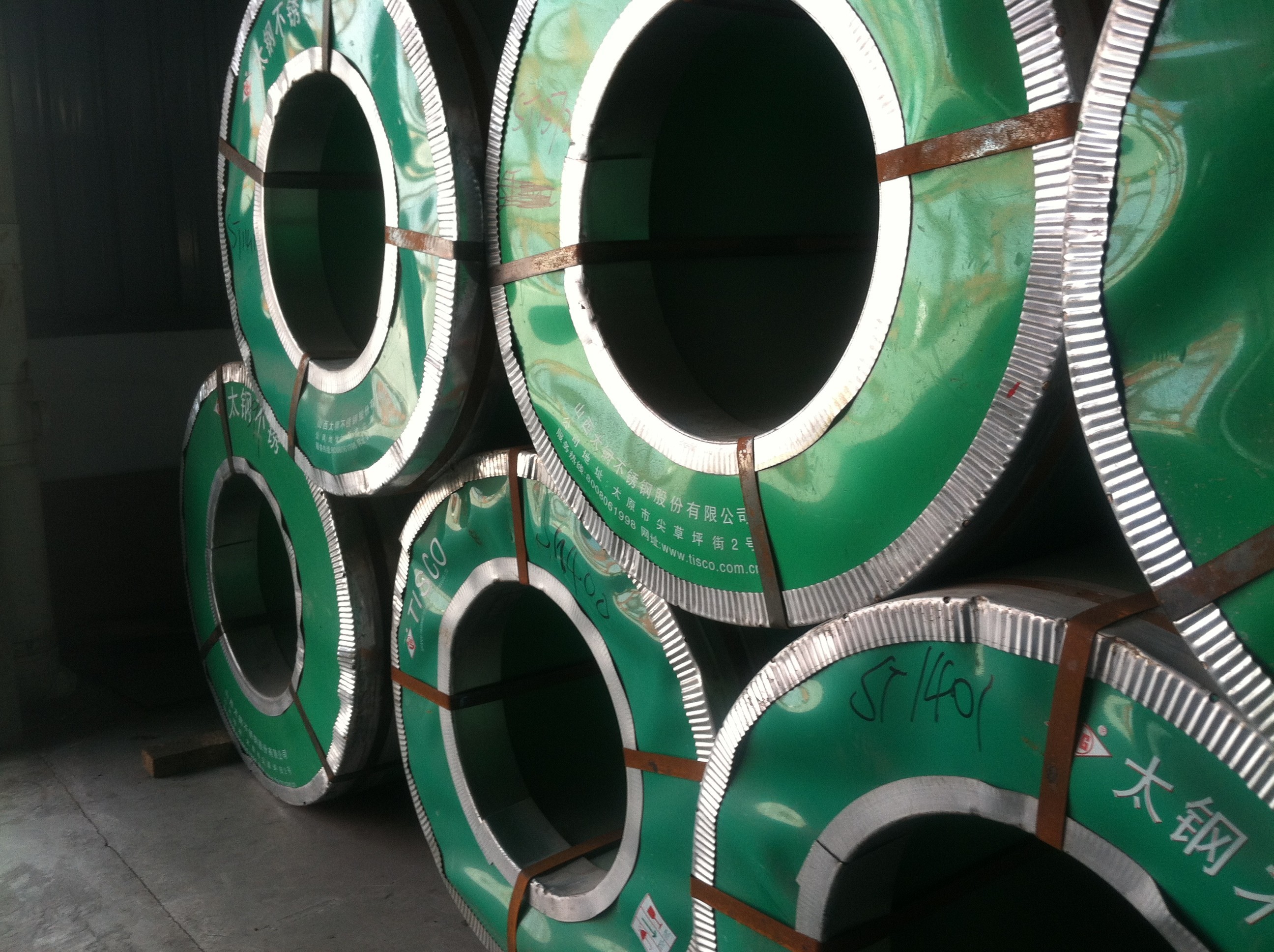 317 317L Cold Rolled Stainless Steel Coils , Stainless Steel 300 Series 0.6 - 12mm