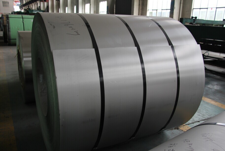 ASTM 201 304 316 Cold Rolled Stainless Steel Coil No2 , No4 , Hair Line with PVC