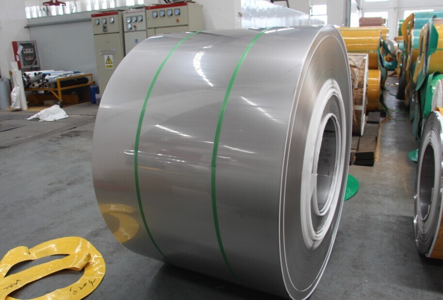 BS 1449 , DIN17460 , DIN 17441 Hot / Cold Rolled Steel Coil Strips 2B , BA Finish