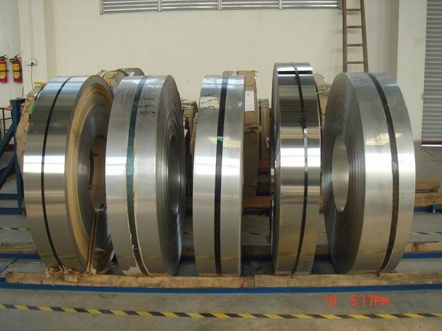 201 202 Cold Rolled Stainless steel Strips, precision Strip 0.3mm - 3.0mm BA, 8K finish