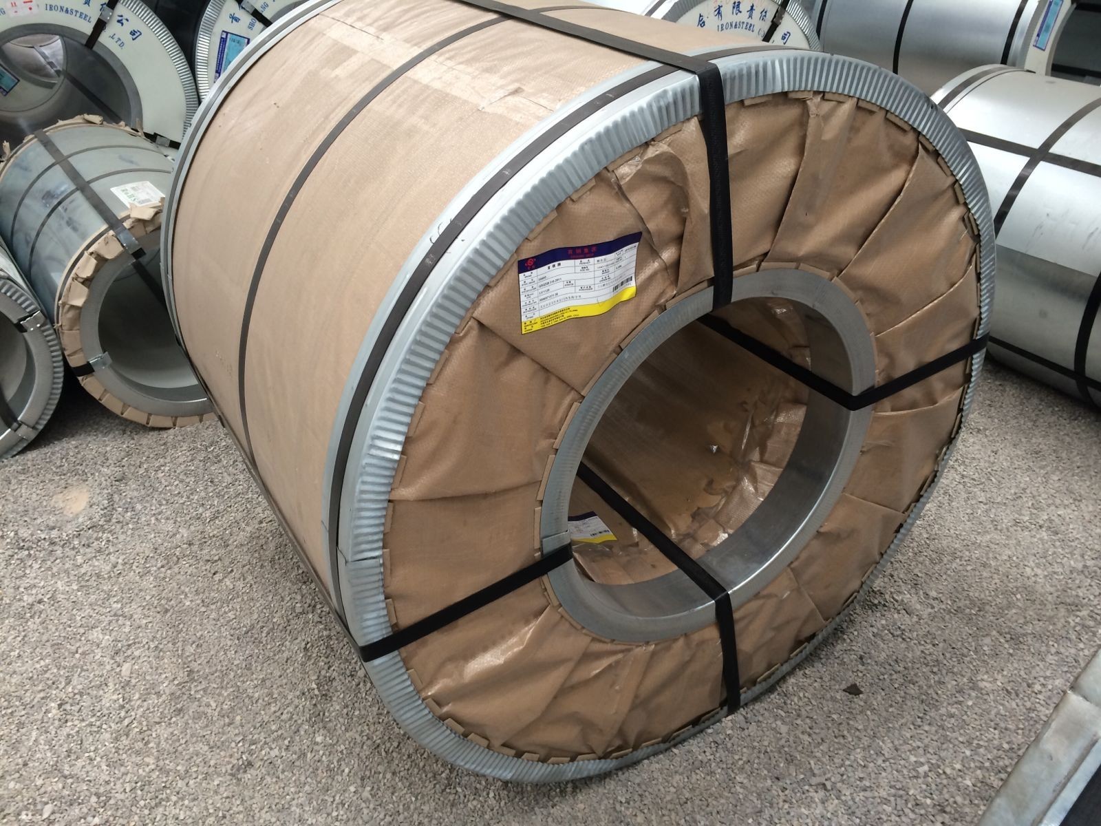 SPCC SGCC Hot Dip Galvanized Steel Coil ASTM A653 JIS 3302 EN10143 , Cold Rolled Steel Coil