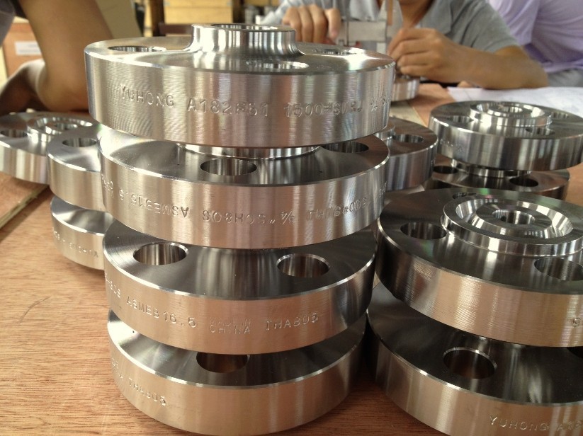 Steel Flanges, Weld Neck Flanges / ASTM A 182 Stainless Steel WNRF Flanges ASTM A 182, GR F1, F11, F22, F5, F9, F9