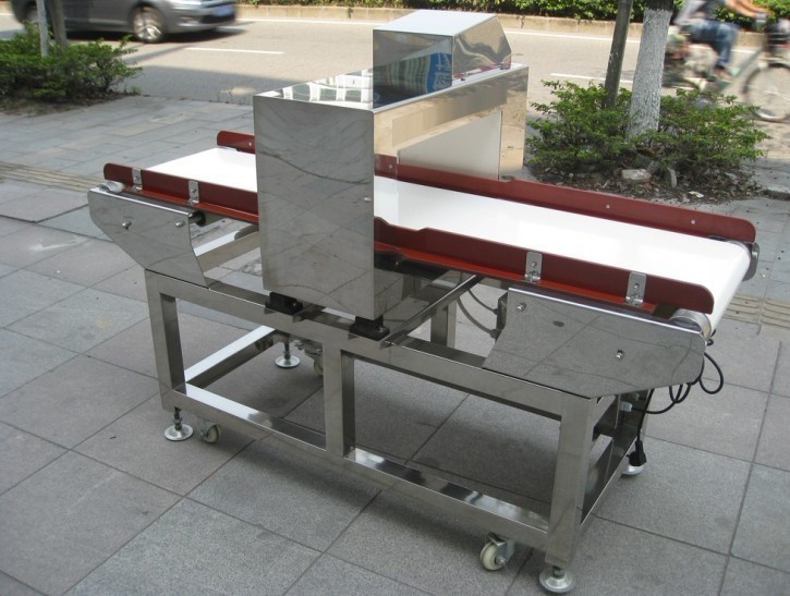 Food Metal Detector 220V 50HZ With LCD Touch Screen and 304 # Stainless Steel