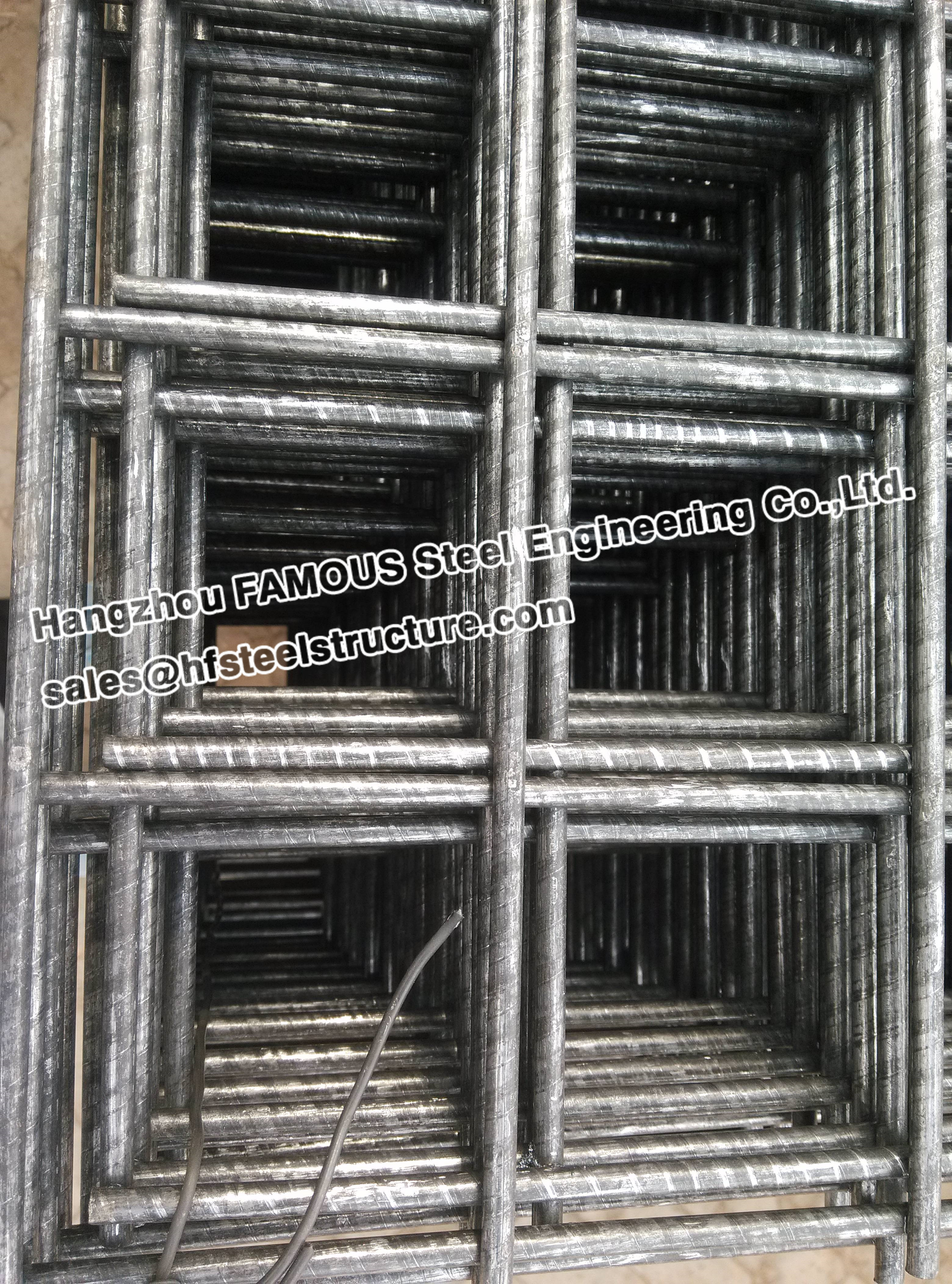 Steel Reinforcing Rectangular Wire Mesh Concrete Structure Buldings