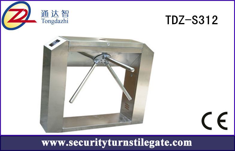 304 stainless steel Bi - directional Tripod Turnstile Gate Systems with CE approved