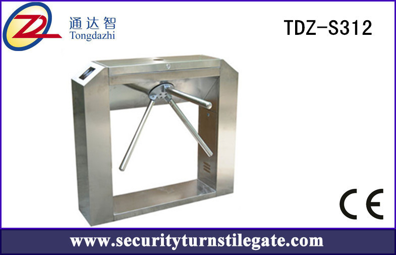 304 stainless steel Bi - directional Tripod Turnstile Gate Systems with CE approved